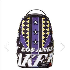 Sprayground spray ground NBA lab LA Lakers backpack